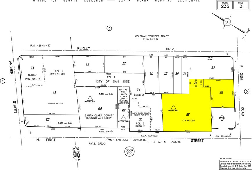 1440 N 1st St, San Jose, CA à vendre - Photo du bâtiment - Image 2 de 3