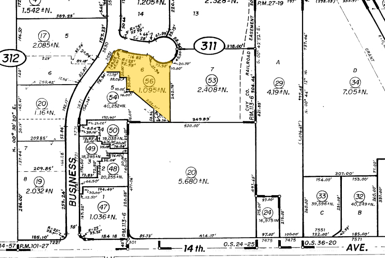 3651 Business Dr, Sacramento, CA à louer - Plan cadastral - Image 2 de 23