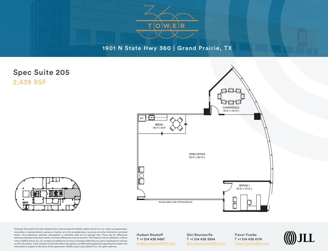 1901 N State Highway 360, Grand Prairie, TX for lease Floor Plan- Image 1 of 1