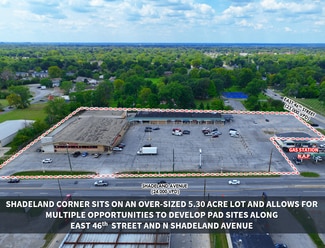Plus de détails pour 4540-4590 N Shadeland Ave, Indianapolis, IN - Commerce de détail à louer