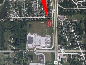 1222 S Route 12, Fox Lake, IL - Aerial map view