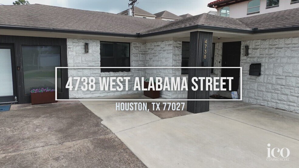 4738 W. Alabama, Houston, TX à louer - Vidéo sur l’inscription commerciale - Image 2 de 13