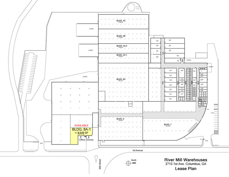 3715 1st Ave, Columbus, GA à louer - Plan d  tage - Image 3 de 3