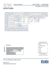 15760 Ventura Blvd, Encino, CA à louer Plan d  tage- Image 1 de 1