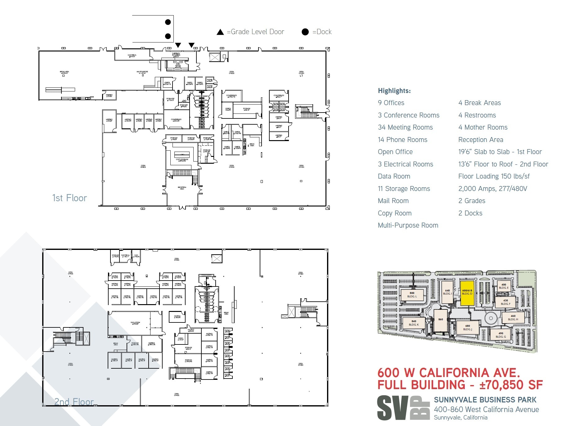 400 W California Ave, Sunnyvale, CA for lease Floor Plan- Image 1 of 1
