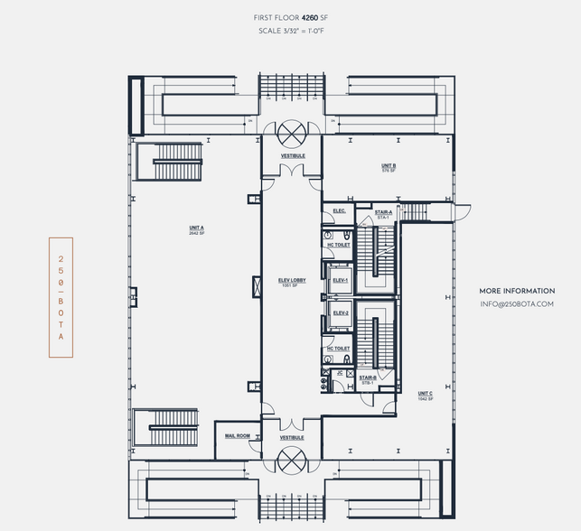 250 Boulevard of the Americas, Lakewood, NJ à vendre - Plan d’étage - Image 2 de 8