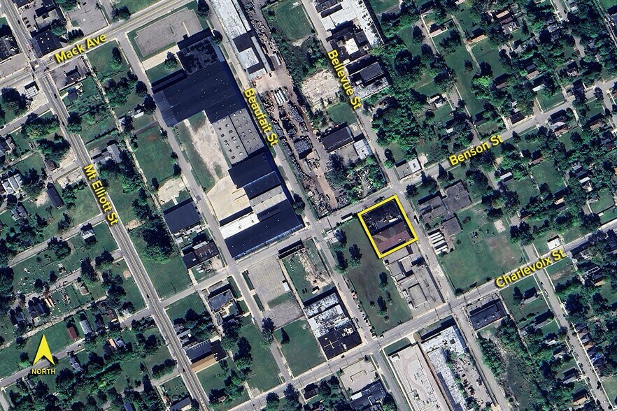 2971 Bellevue St, Detroit, MI à vendre - Aérien - Image 2 de 2