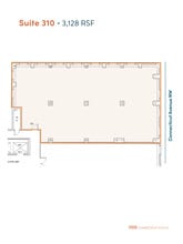 1100 Connecticut Ave NW, Washington, DC à louer Plan d’étage- Image 1 de 2