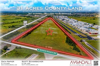 Plus de détails pour 2700 Bonds Ranch rd, Fort Worth, TX - Terrain à vendre