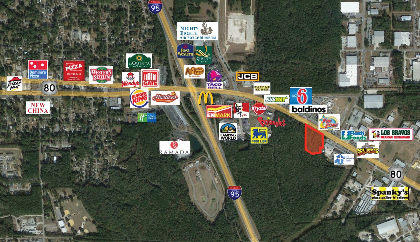 Highway 80, Pooler, GA for sale Building Photo- Image 1 of 1