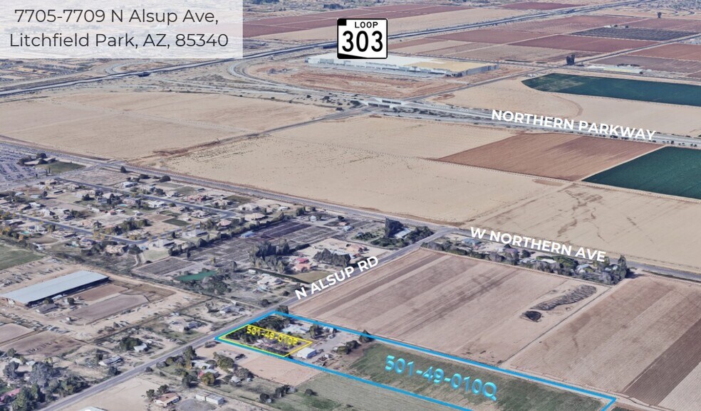 7705-7709 N Alsup Rd, Litchfield Park, AZ à vendre - Photo du bâtiment - Image 2 de 2