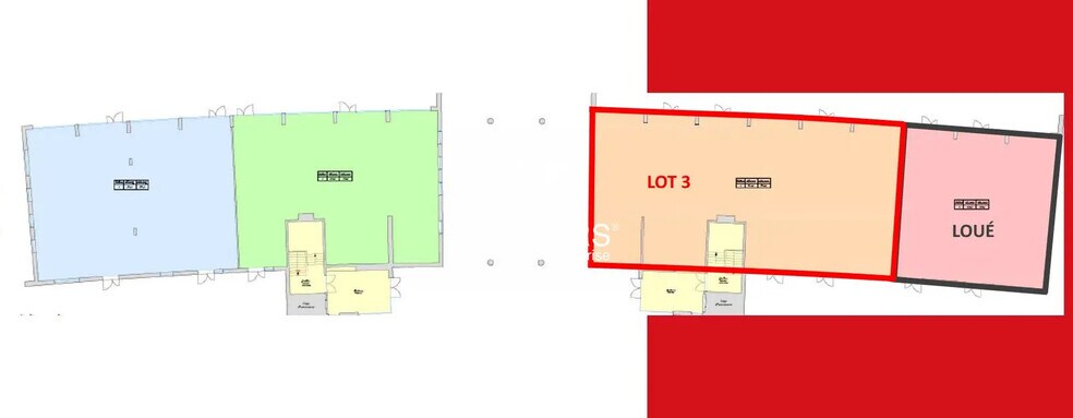 Commerce de détail dans Strasbourg à louer - Photo du bâtiment - Image 2 de 7