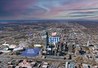 114 Park Ave, Oklahoma City, OK - AÉRIEN  Vue de la carte
