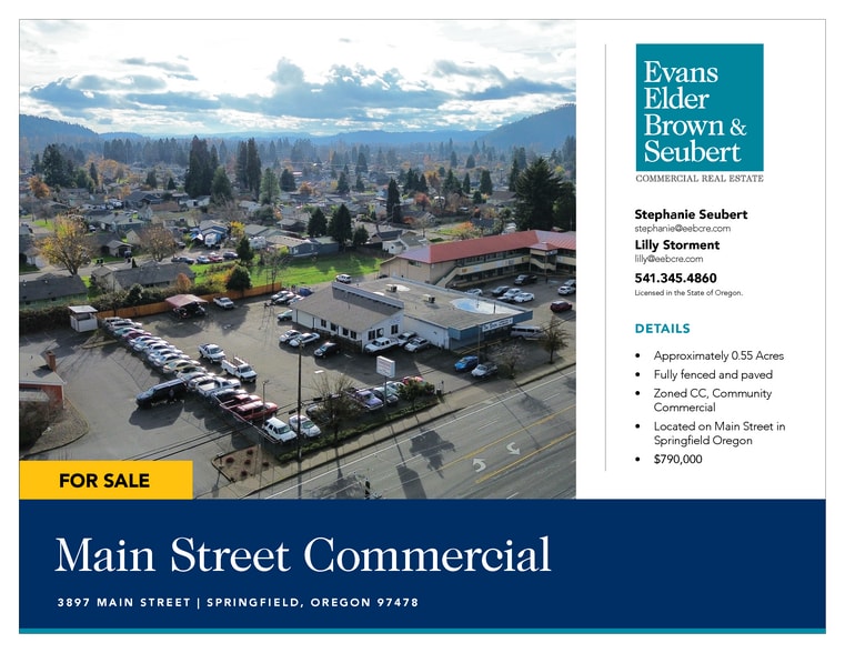 3897 Main St, Springfield, OR à vendre - Photo du bâtiment - Image 2 de 25
