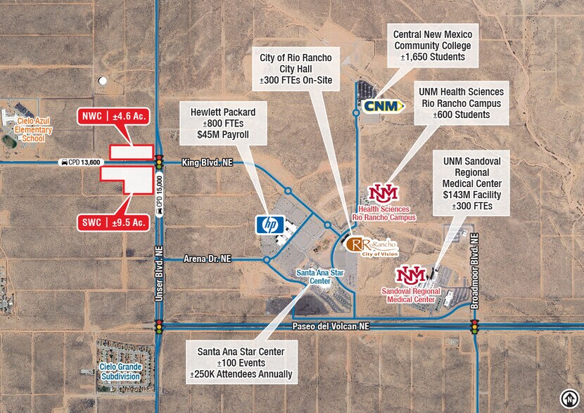 King Blvd, Rio Rancho, NM for sale - Building Photo - Image 1 of 5