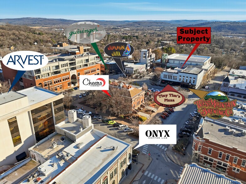 21 W Mountain St, Fayetteville, AR à louer - Photo du bâtiment - Image 2 de 17