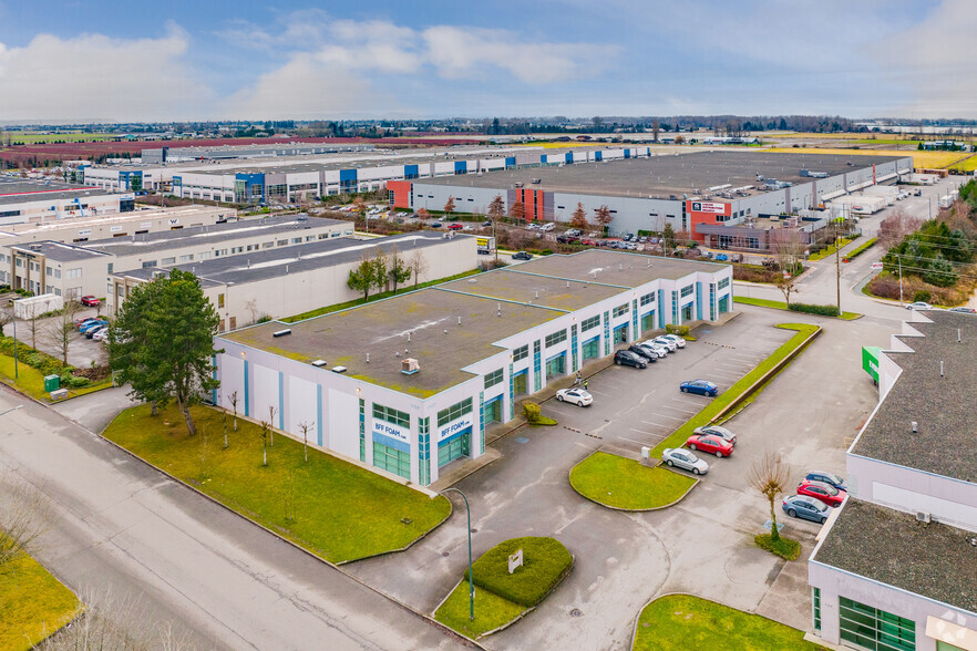 7107 Venture St, Delta, BC for lease - Aerial - Image 2 of 3