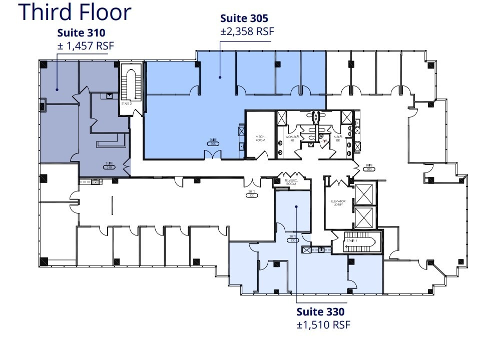 12001 Ventura Pl, Studio City, CA à louer Plan d’étage- Image 1 de 1