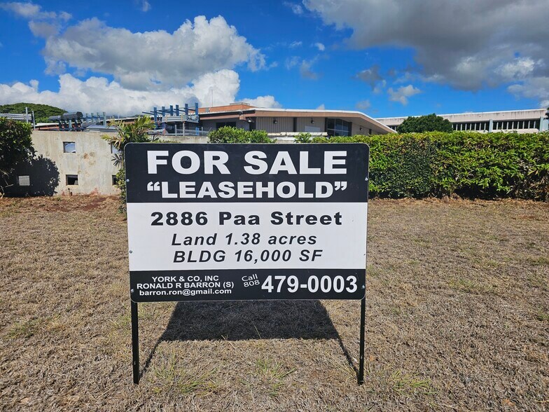 2886 Paa St, Honolulu, HI à vendre - Photo du bâtiment - Image 2 de 13
