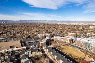 7400 E 29th Ave, Denver, CO - AÉRIEN  Vue de la carte