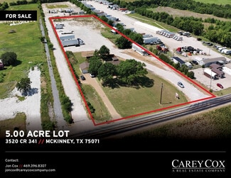 Plus de détails pour 3520 County Road 341, McKinney, TX - Terrain à vendre