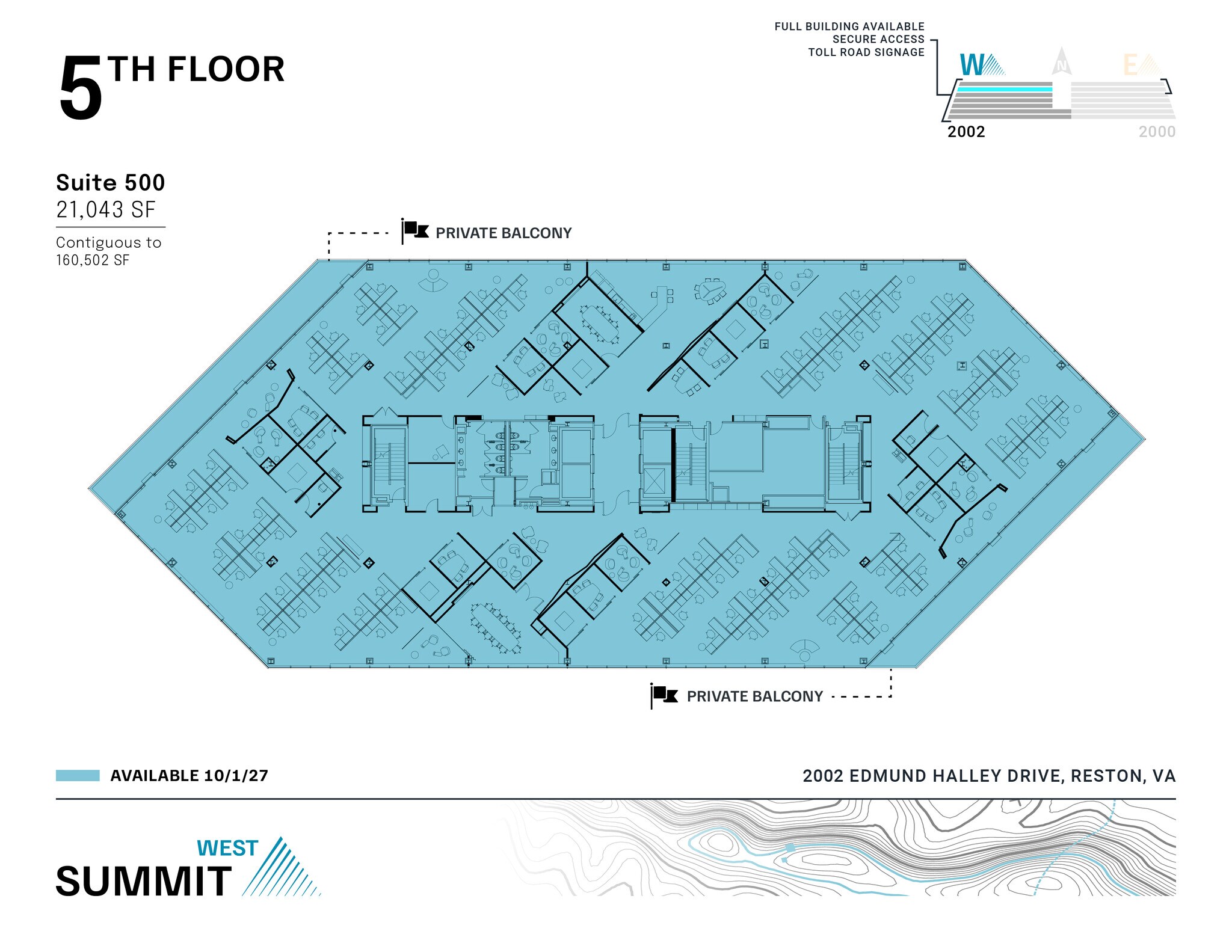 2002 Edmund Halley Dr, Reston, VA for lease Floor Plan- Image 1 of 1
