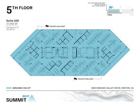 2002 Edmund Halley Dr, Reston, VA for lease Floor Plan- Image 1 of 1