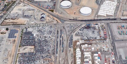 1320 E Lomita Blvd, Wilmington, CA - AERIAL map view