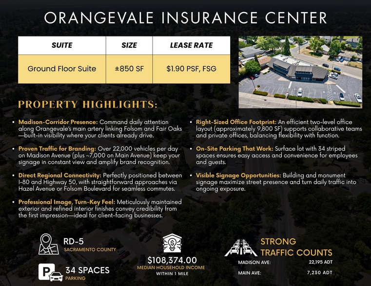 9300 Madison Ave, Orangevale, CA for lease - Building Photo - Image 2 of 11