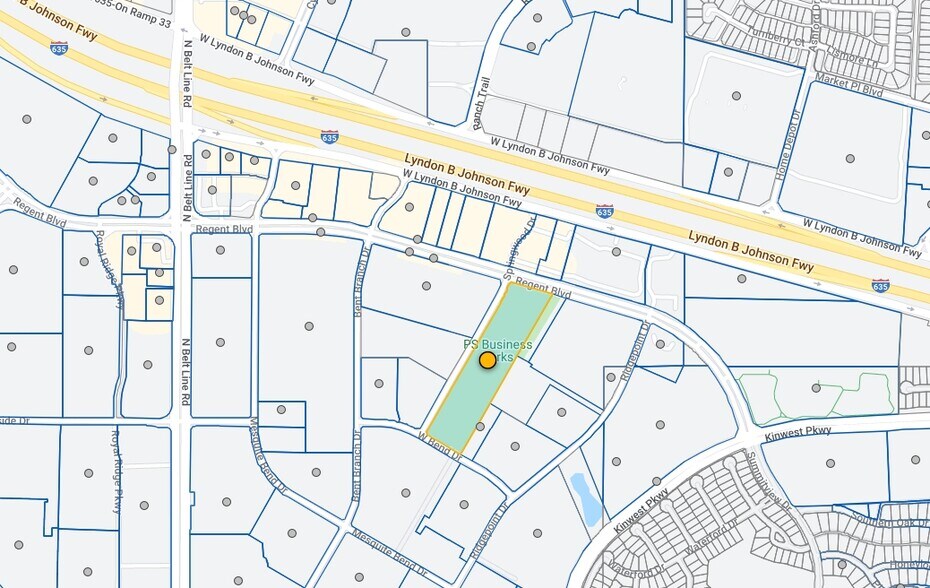 8333 Ridgepoint Dr, Irving, TX à louer - Plan cadastral - Image 2 de 5