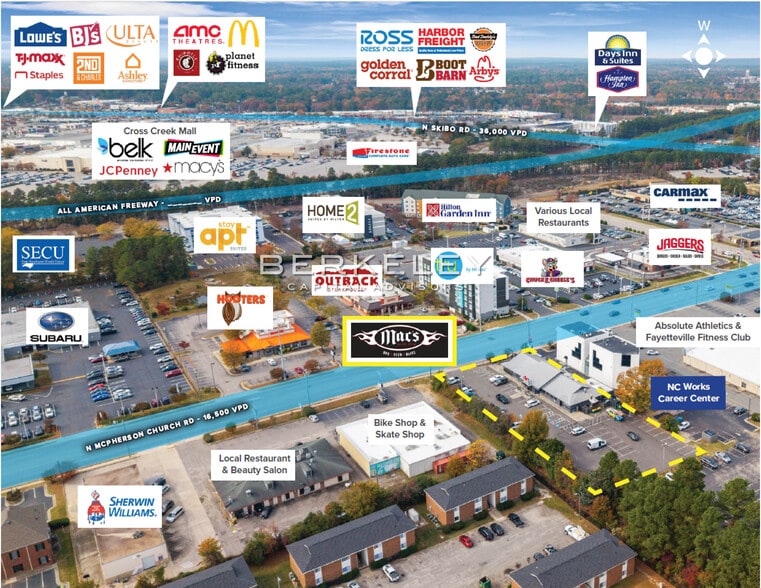 482 N Mcpherson Church Rd, Fayetteville, NC for sale - Building Photo - Image 3 of 4