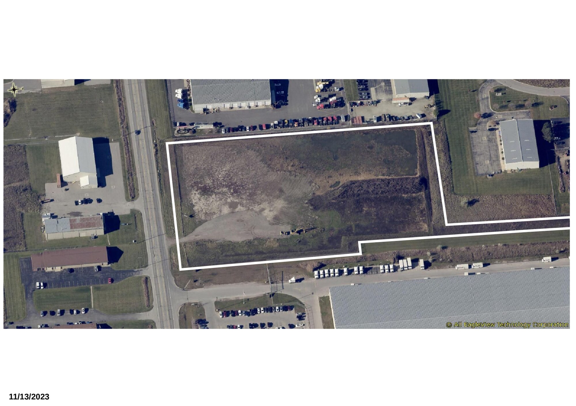 3845 E Washington Rd, Saginaw, MI à vendre Aérien- Image 1 de 7