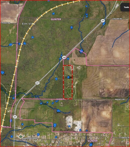 26ac Mackey Rd., Gunter, TX à vendre - Photo du bâtiment - Image 3 de 12