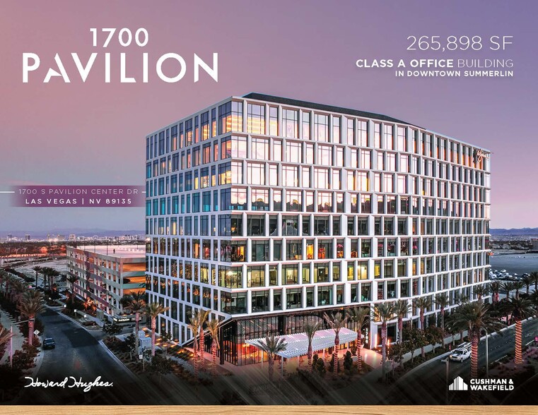 1700 Pavilion, Las Vegas, NV for lease - Building Photo - Image 1 of 16