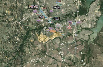 Hwy 287, Mansfield, TX - AERIAL  map view