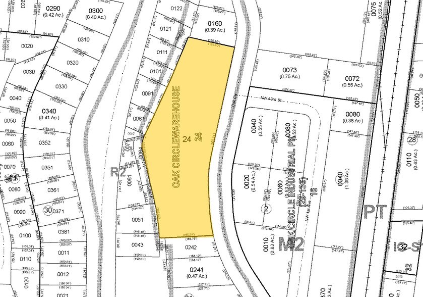4201 Oak Cir, Boca Raton, FL à vendre - Plan cadastral - Image 3 de 5