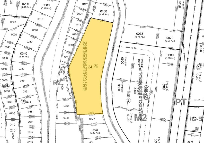 4201 Oak Cir, Boca Raton, FL for sale - Plat Map - Image 3 of 5