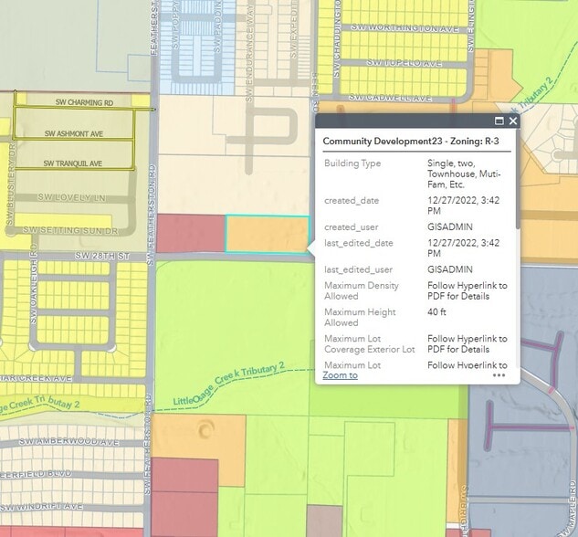 SW 28th Street St & Been Rd, Bentonville, AR for sale - Plat Map - Image 2 of 13