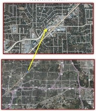 466 Mid Cities Blvd, Hurst, TX - AÉRIEN Vue de la carte - Image1