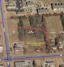 2104 E 6th Ave, Stillwater, OK - AERIAL  map view