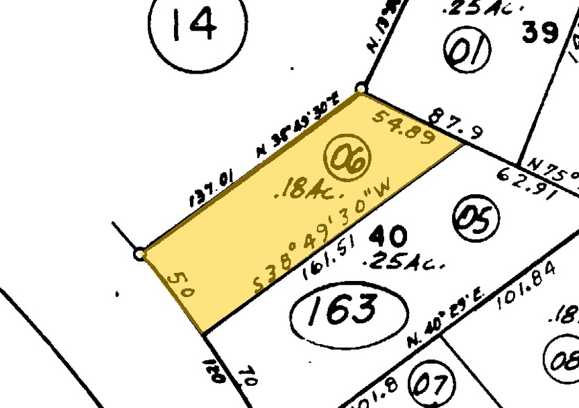 51 Moraga Way, Orinda, CA for lease - Plat Map - Image 2 of 12