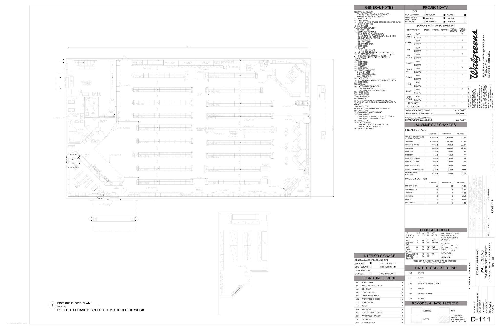 868 N Green St, Morganton, NC for lease Site Plan- Image 1 of 2