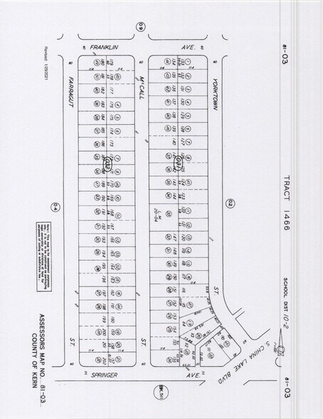 W 081-031-22-00-1 Springer, Ridgecrest, CA à vendre - Photo principale - Image 1 de 2