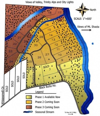 Plus de détails pour Broadview Dr. and Black Butte rd., Shingletown, CA - Terrain à vendre