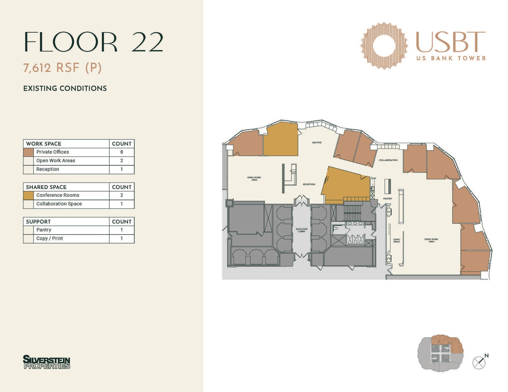 633 W 5th St, Los Angeles, CA à louer Plan d’étage- Image 1 de 1