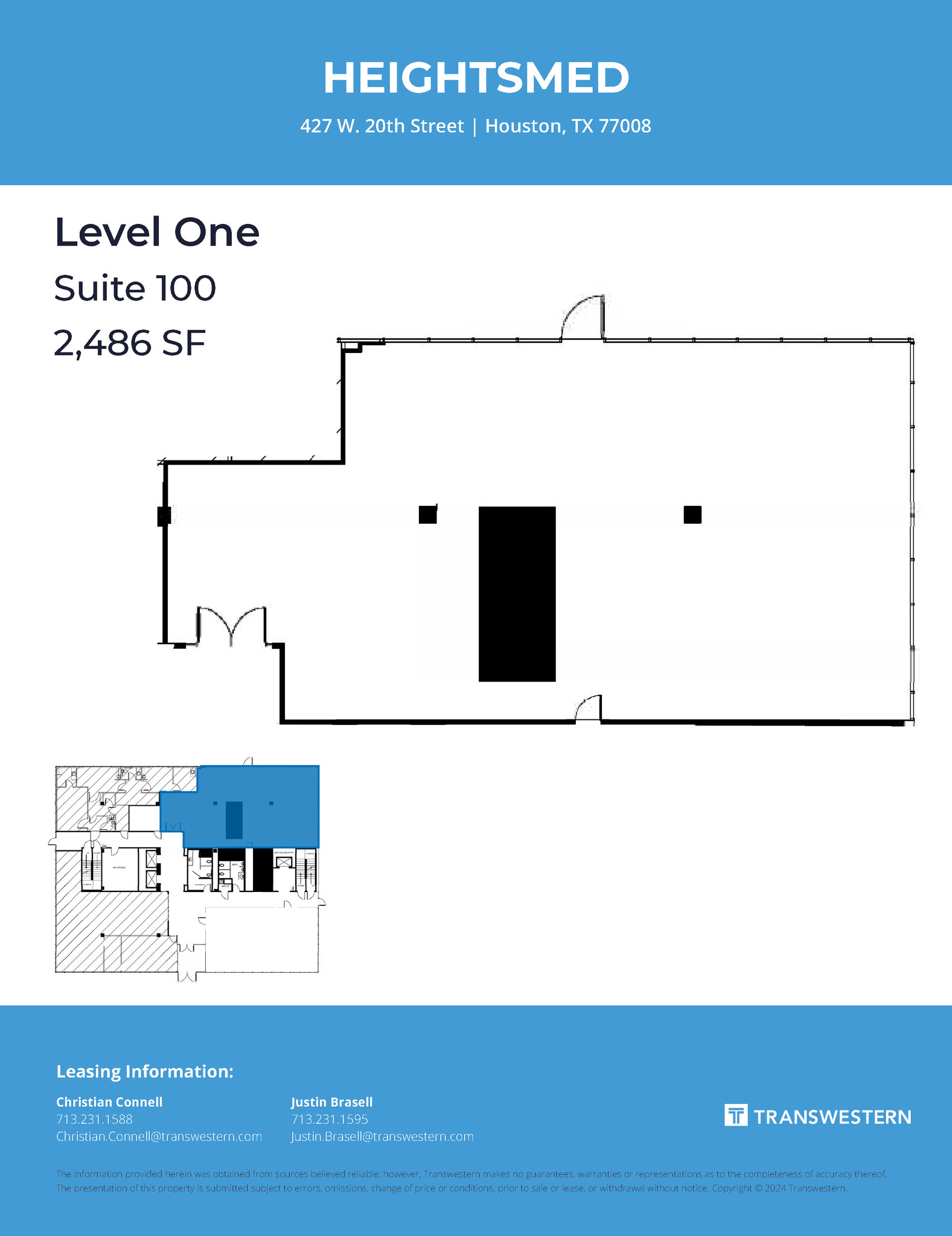 427 W 20th St, Houston, TX for lease Building Photo- Image 1 of 3