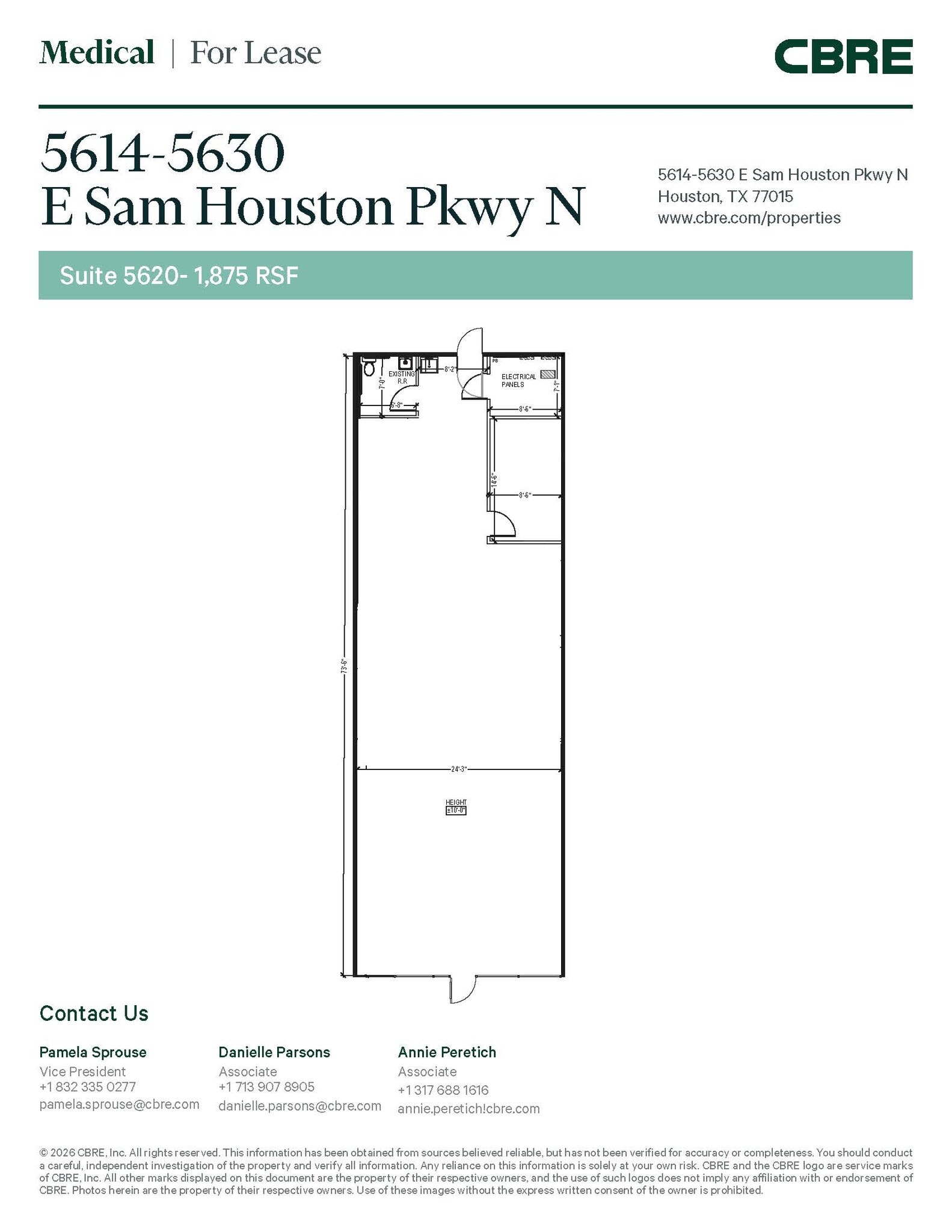 5614-5650 E Sam Houston Pky N, Houston, TX à louer Photo intérieure- Image 1 de 1