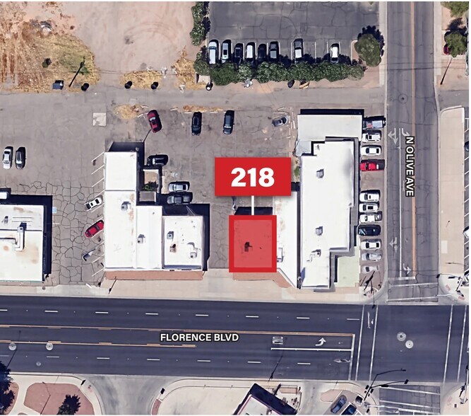 218-220 E Florence Blvd, Casa Grande, AZ à louer - Aérien - Image 3 de 4
