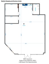 697-845 N Aspen Ave, Broken Arrow, OK for lease Floor Plan- Image 1 of 10