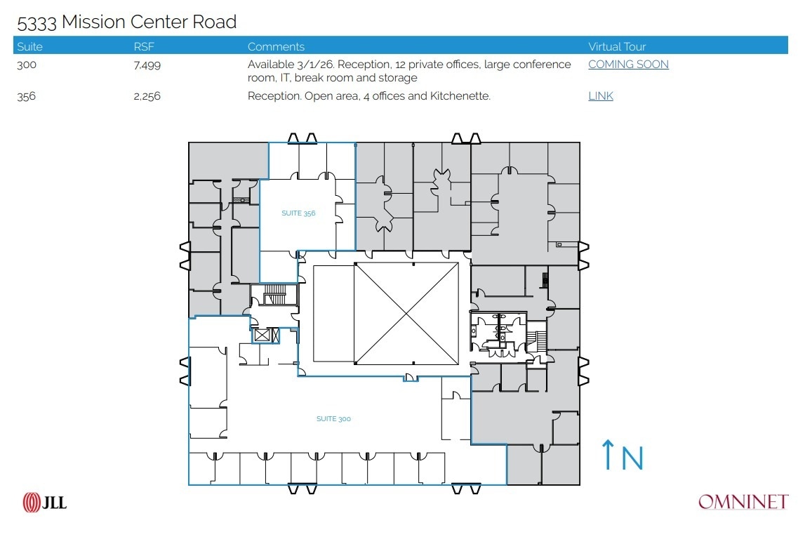 5333 Mission Center Rd, San Diego, CA for lease Floor Plan- Image 1 of 1